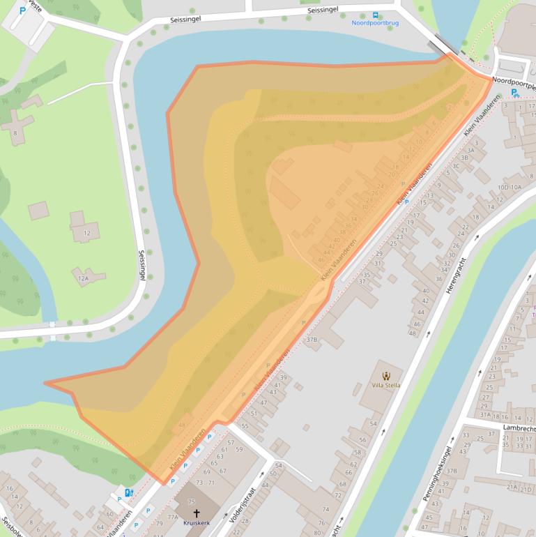 Kaart van postcodegebied 4331RK.