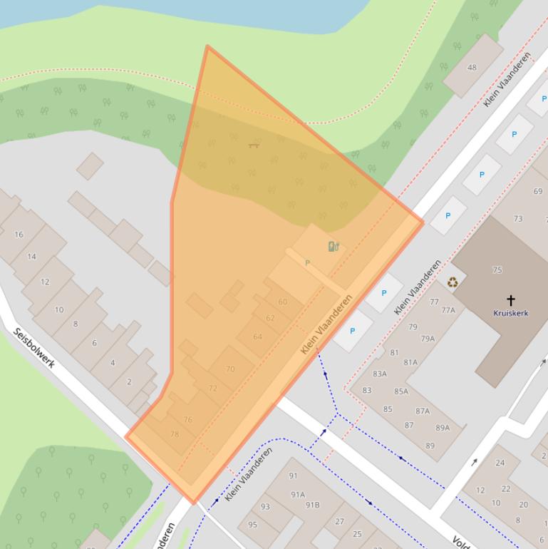 Kaart van postcodegebied 4331RL.