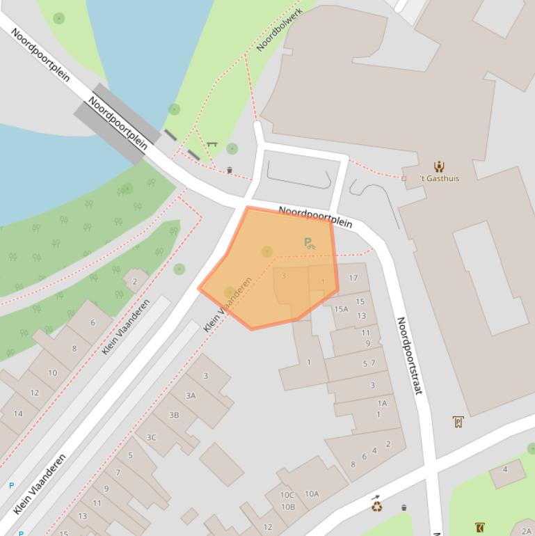 Kaart van postcodegebied 4331RM.