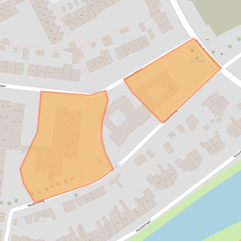 Kaart van postcodegebied 4333BM.