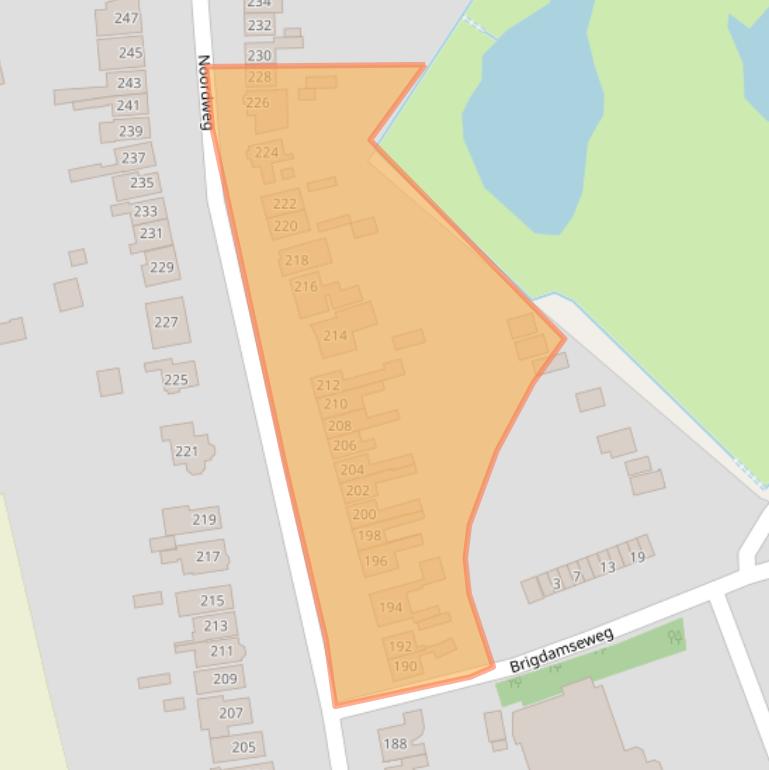 Kaart van postcodegebied 4333GN.