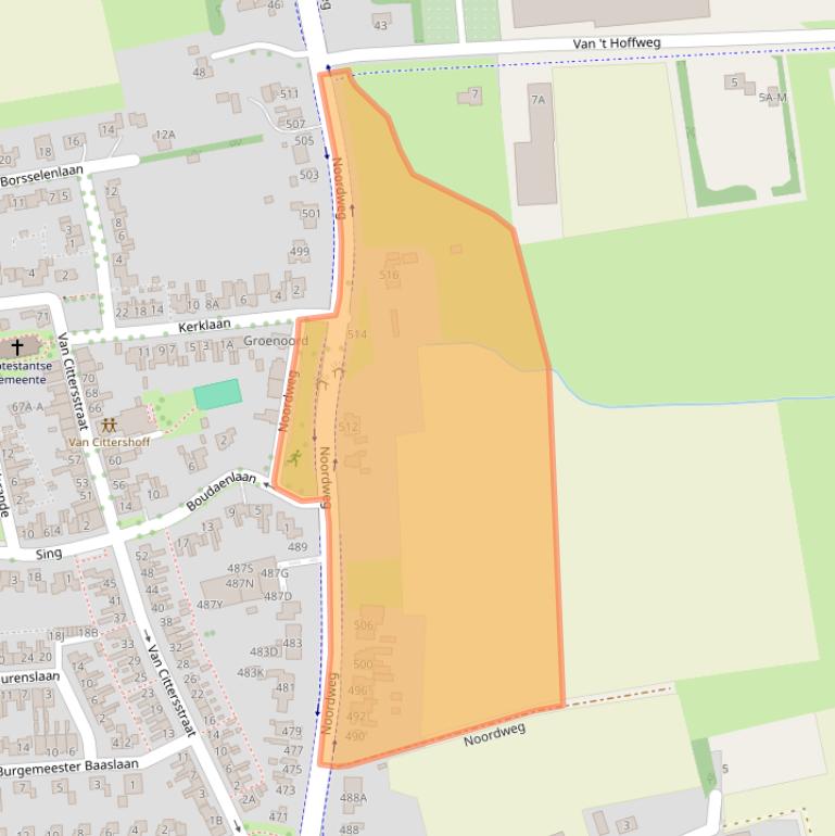 Kaart van postcodegebied 4333KN.