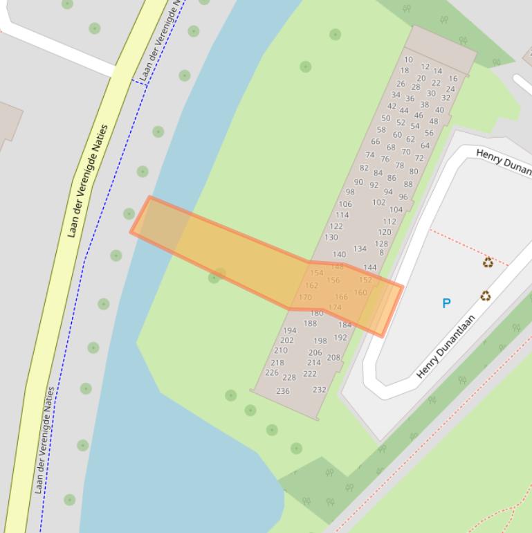 Kaart van postcodegebied 4334BG.