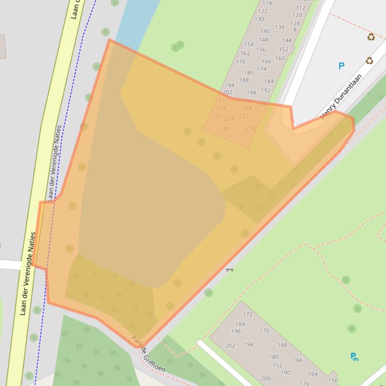 Kaart van postcodegebied 4334BJ.