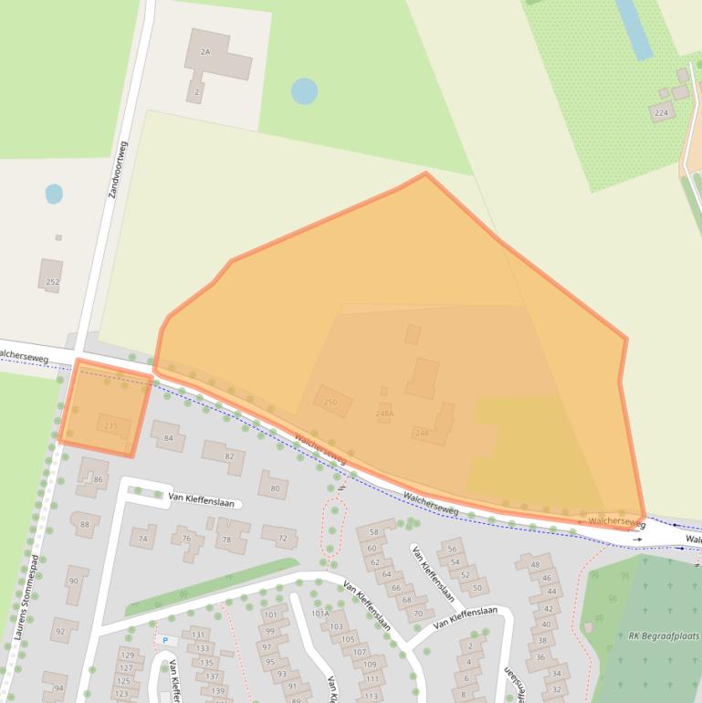 Kaart van postcodegebied 4334NC.