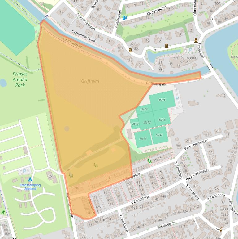 Kaart van postcodegebied 4335AK.