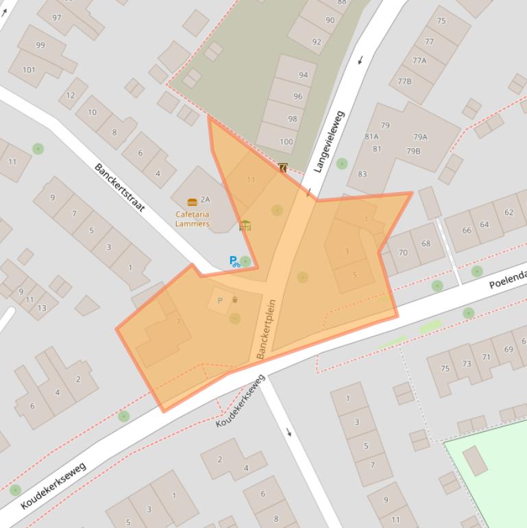 Kaart van postcodegebied 4335HA.