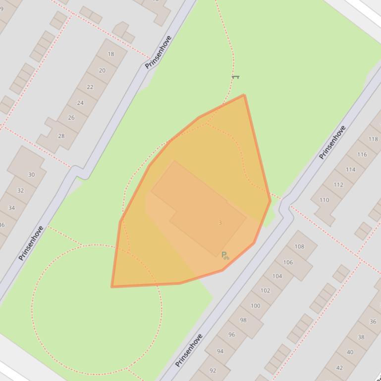 Kaart van postcodegebied 4336HA.