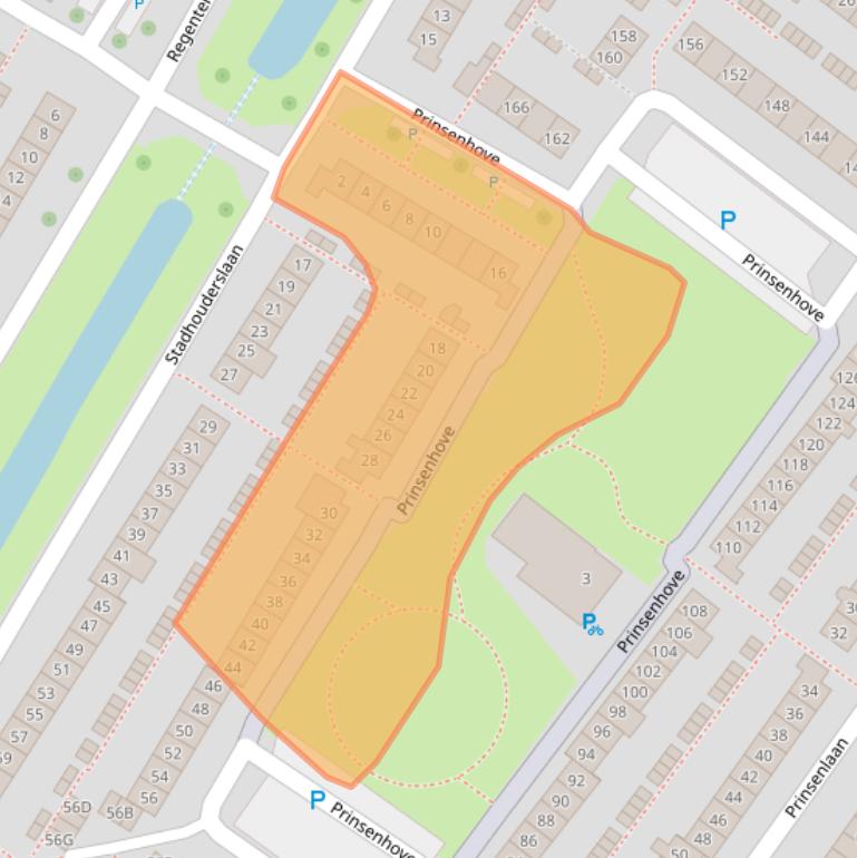 Kaart van postcodegebied 4336HB.