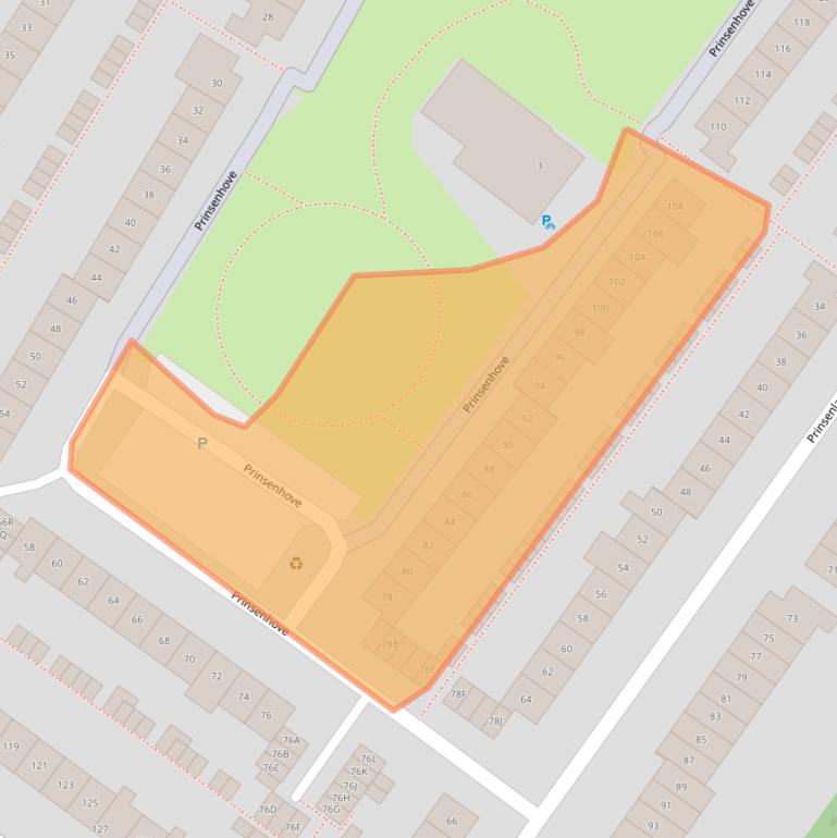 Kaart van postcodegebied 4336HD.