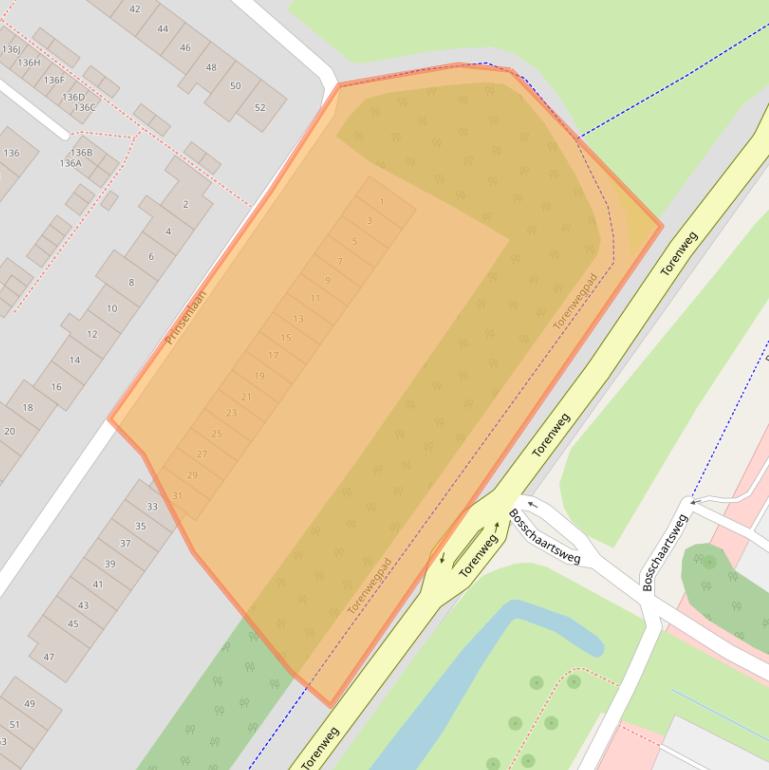 Kaart van postcodegebied 4336HH.