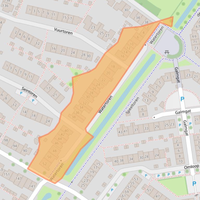 Kaart van postcodegebied 4336KC.