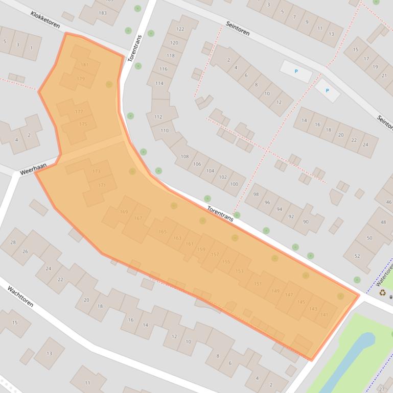 Kaart van postcodegebied 4336KJ.