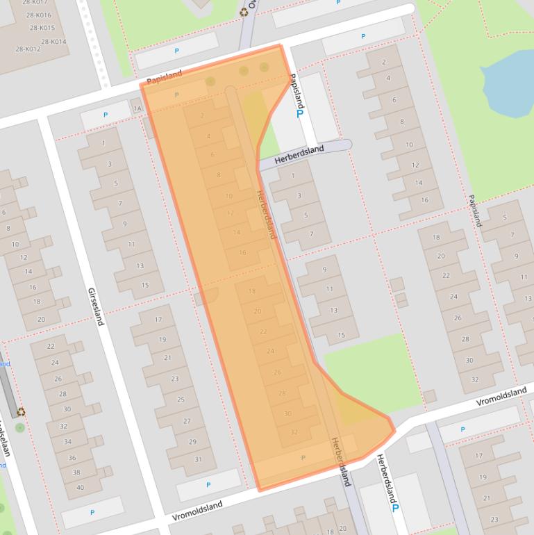 Kaart van postcodegebied 4337CM.