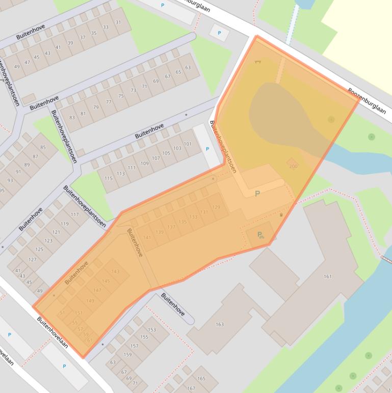 Kaart van postcodegebied 4337HE.