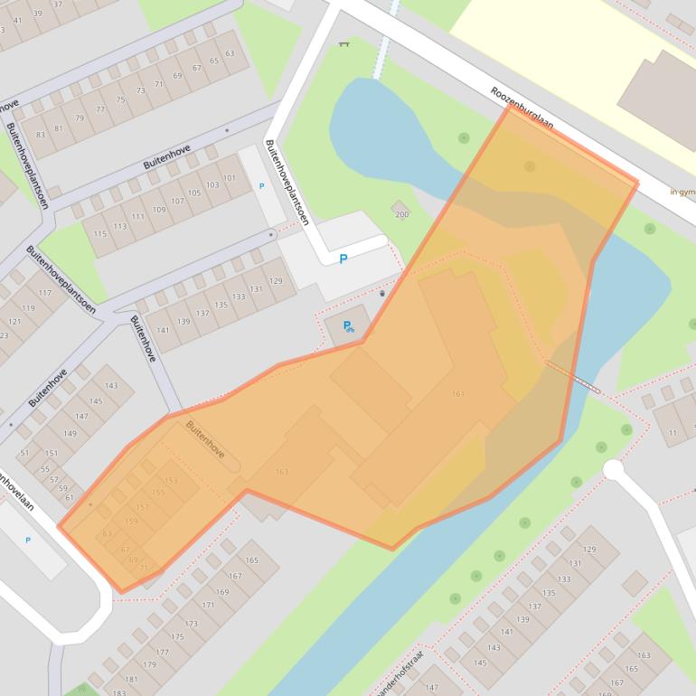 Kaart van postcodegebied 4337HG.