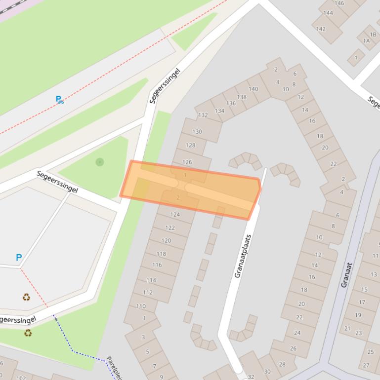 Kaart van postcodegebied 4337MG.