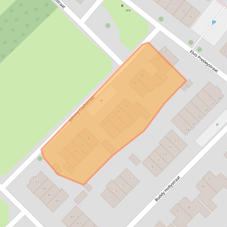 Kaart van postcodegebied 4337PS.