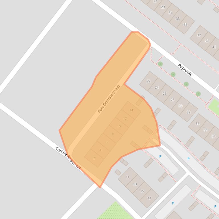 Kaart van postcodegebied 4337RK.