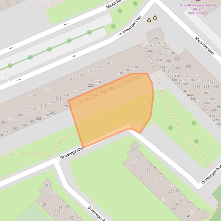 Kaart van postcodegebied 4337TP.