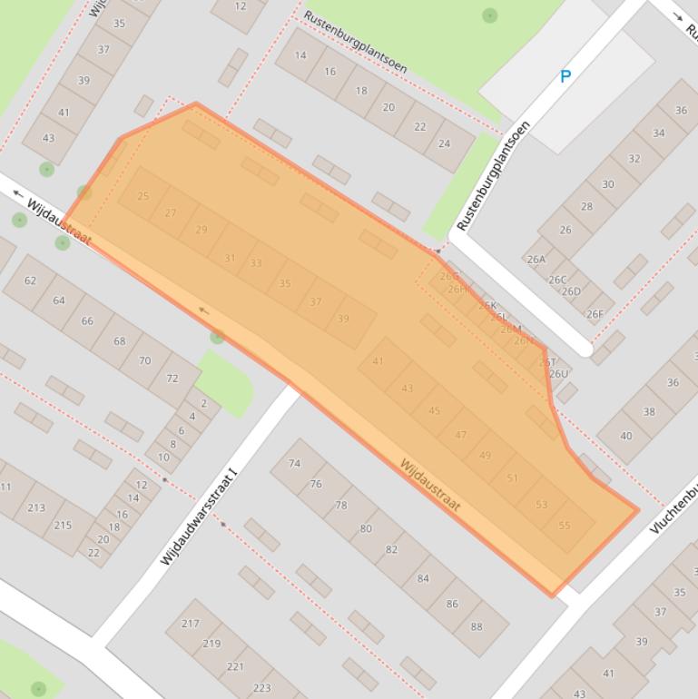 Kaart van postcodegebied 4337VD.