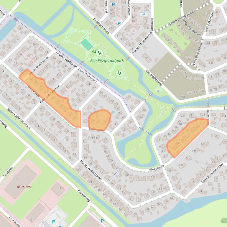 Kaart van postcodegebied 4337WE.