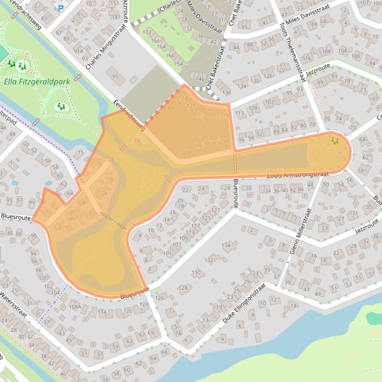 Kaart van postcodegebied 4337WN.