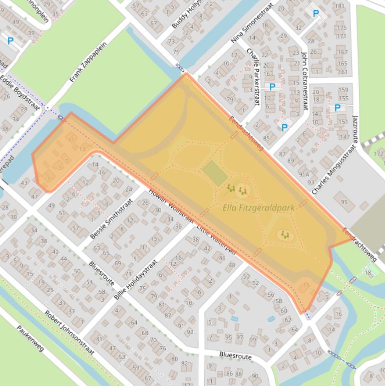 Kaart van postcodegebied 4337WR.