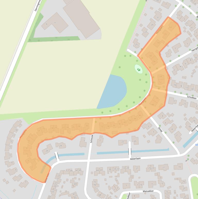 Kaart van postcodegebied 4341MN.