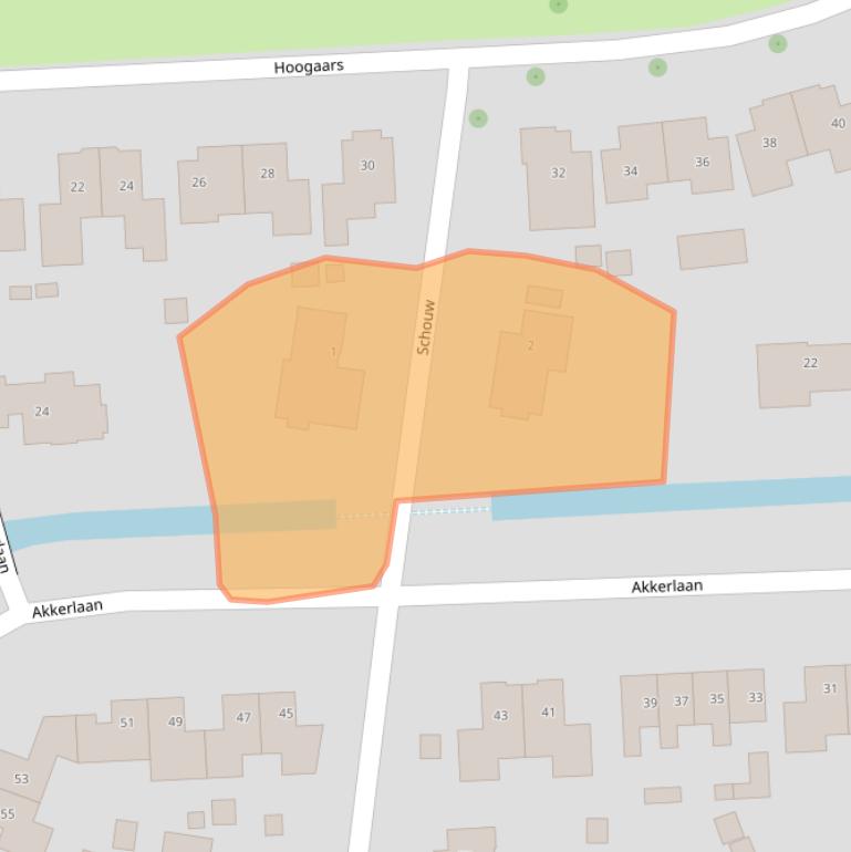 Kaart van postcodegebied 4341MP.