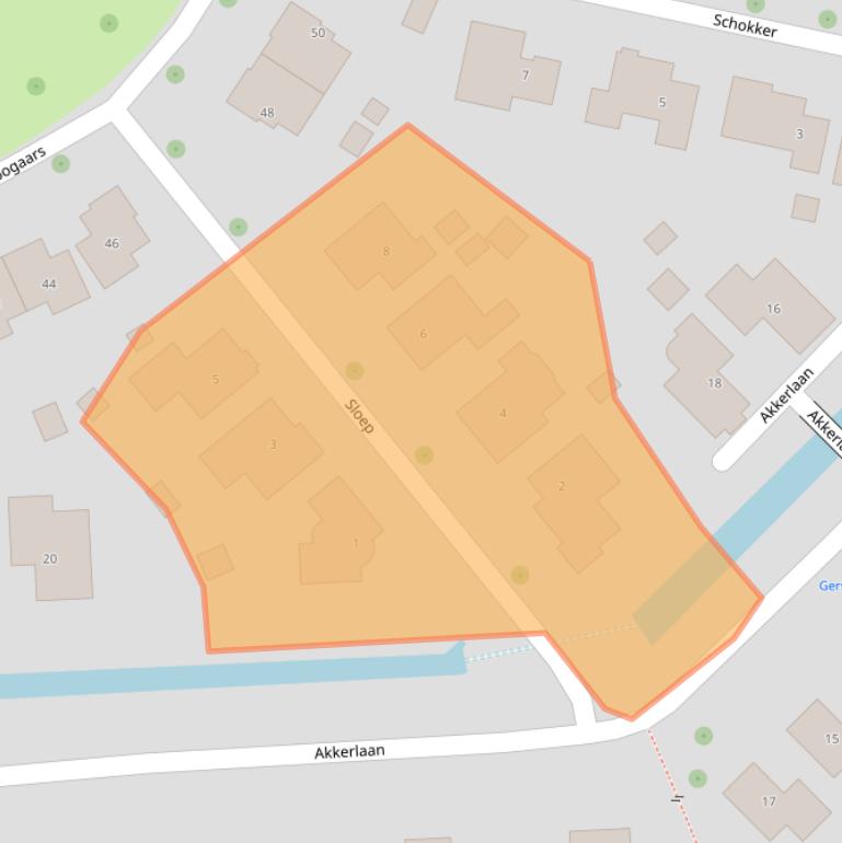 Kaart van postcodegebied 4341MR.