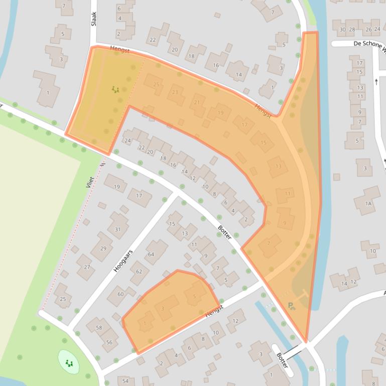 Kaart van postcodegebied 4341MT.