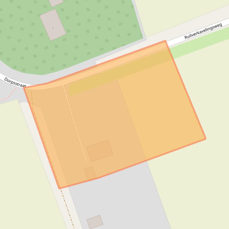 Kaart van postcodegebied 4341PH.