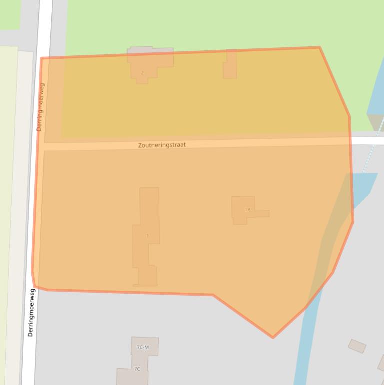 Kaart van postcodegebied 4341SH.