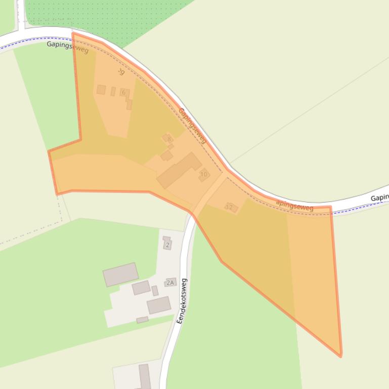 Kaart van postcodegebied 4352JC.