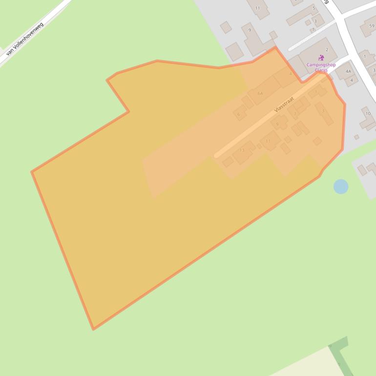 Kaart van postcodegebied 4353EC.