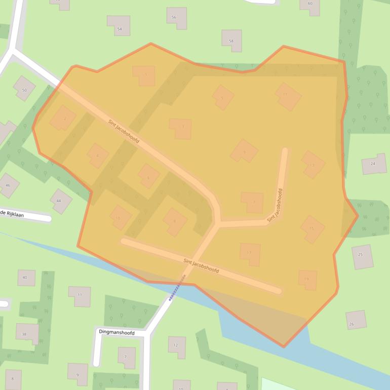 Kaart van postcodegebied 4354PC.