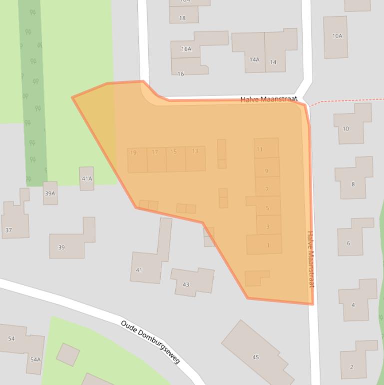 Kaart van postcodegebied 4356BM.