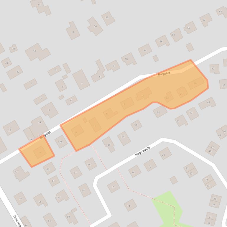 Kaart van postcodegebied 4356EN.