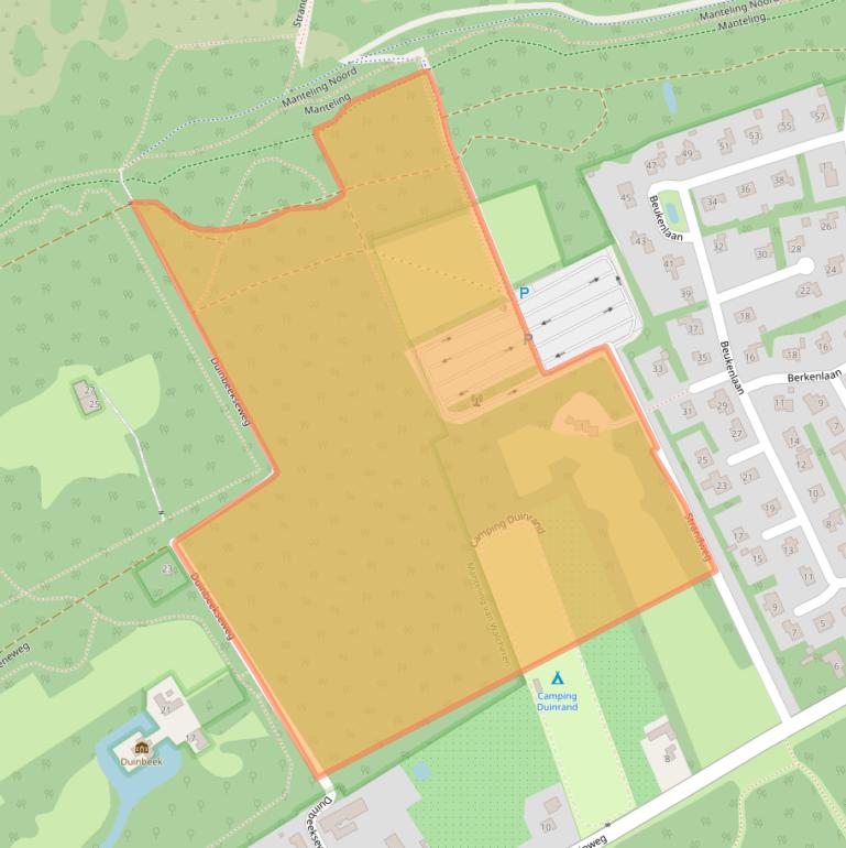 Kaart van postcodegebied 4356HD.