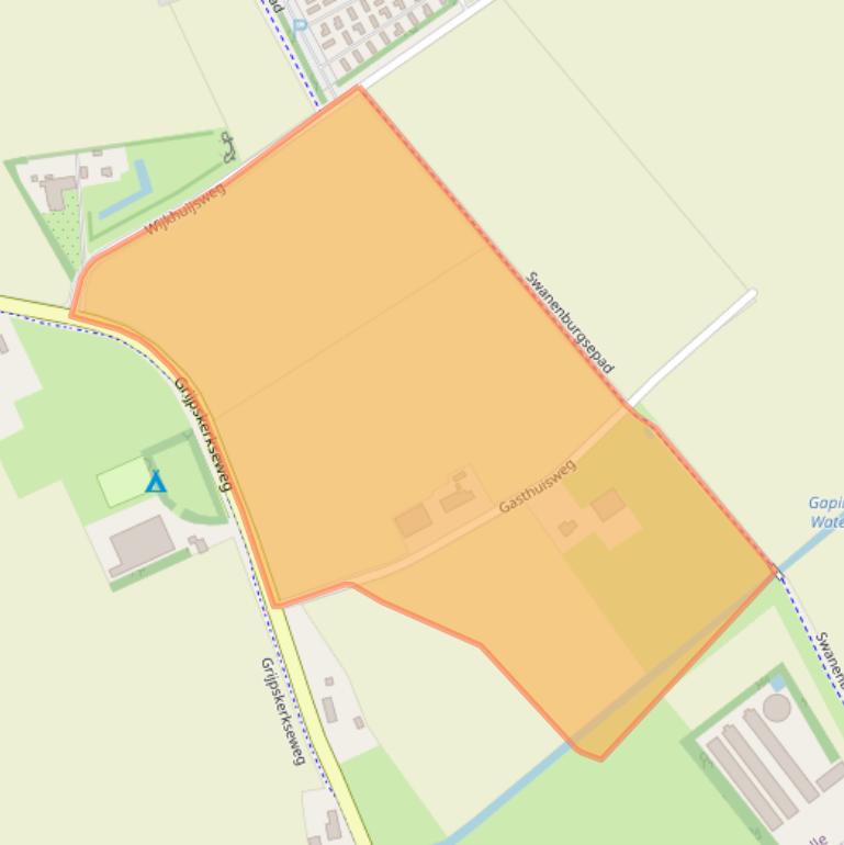 Kaart van postcodegebied 4356RB.