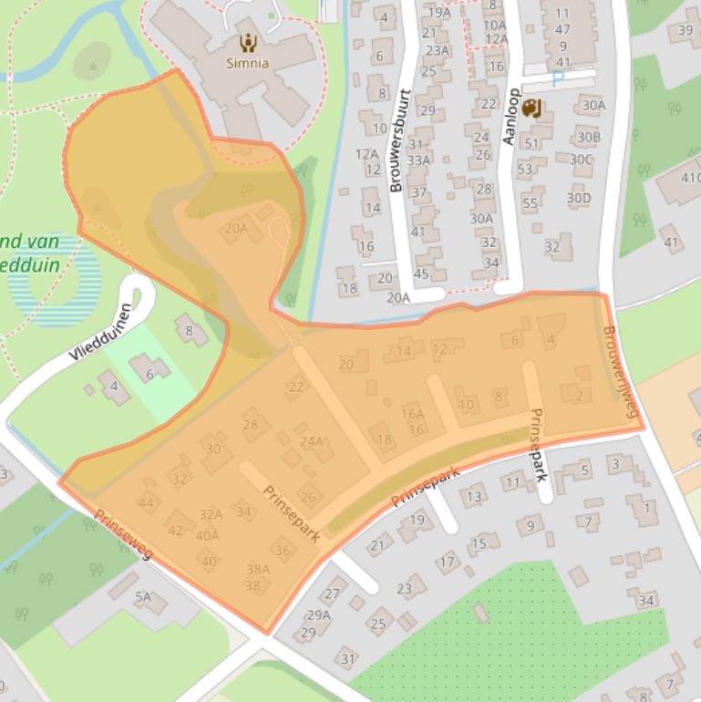 Kaart van postcodegebied 4357HC.