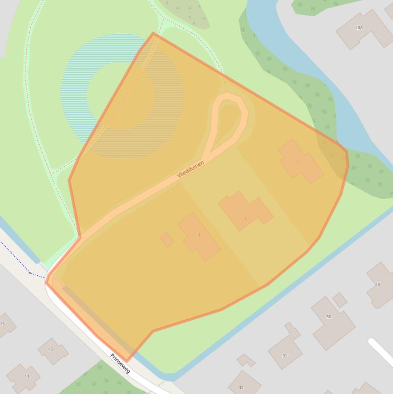 Kaart van postcodegebied 4357HL.