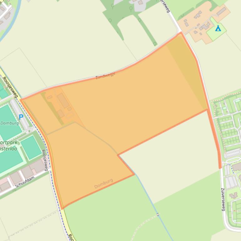 Kaart van postcodegebied 4357RL.