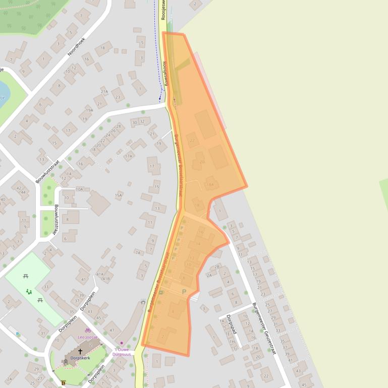 Kaart van postcodegebied 4363AW.