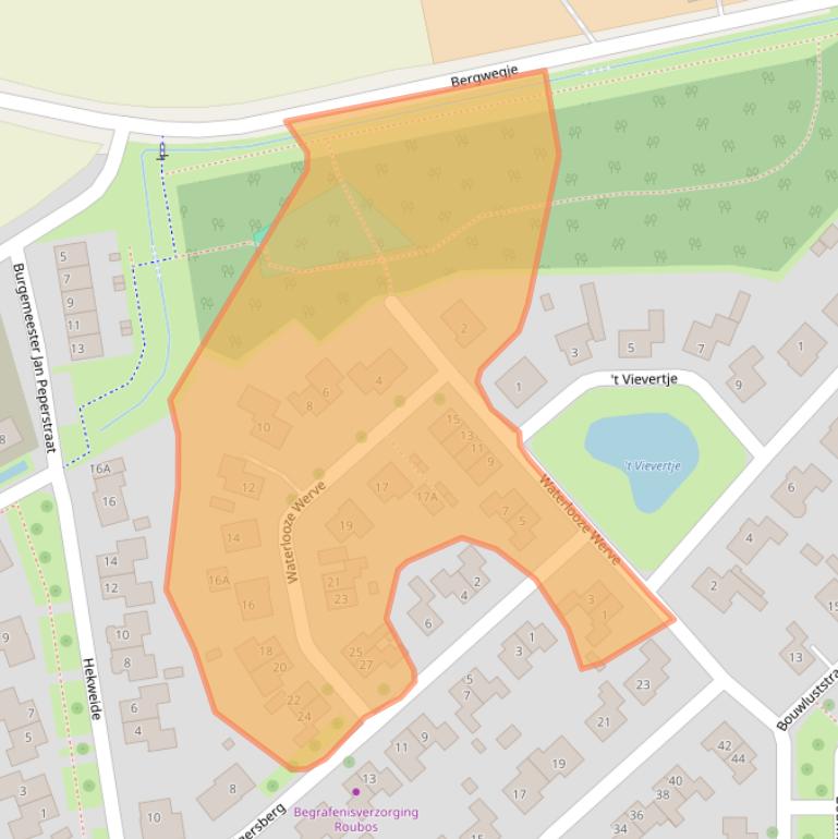 Kaart van postcodegebied 4363BL.