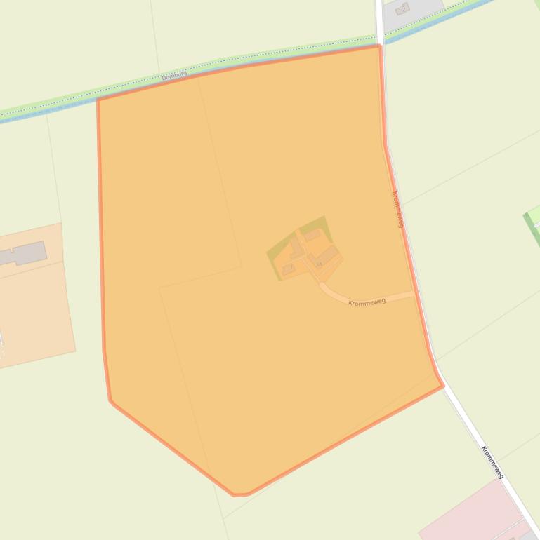 Kaart van postcodegebied 4363RL.