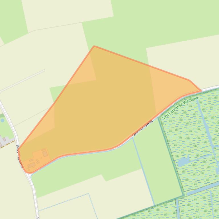 Kaart van postcodegebied 4364TG.