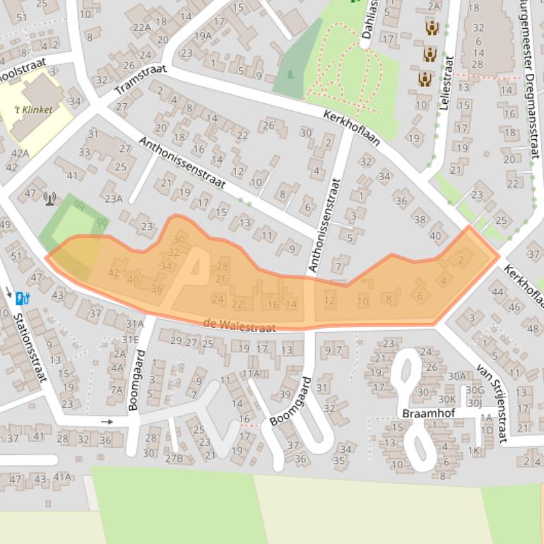 Kaart van postcodegebied 4371CD.