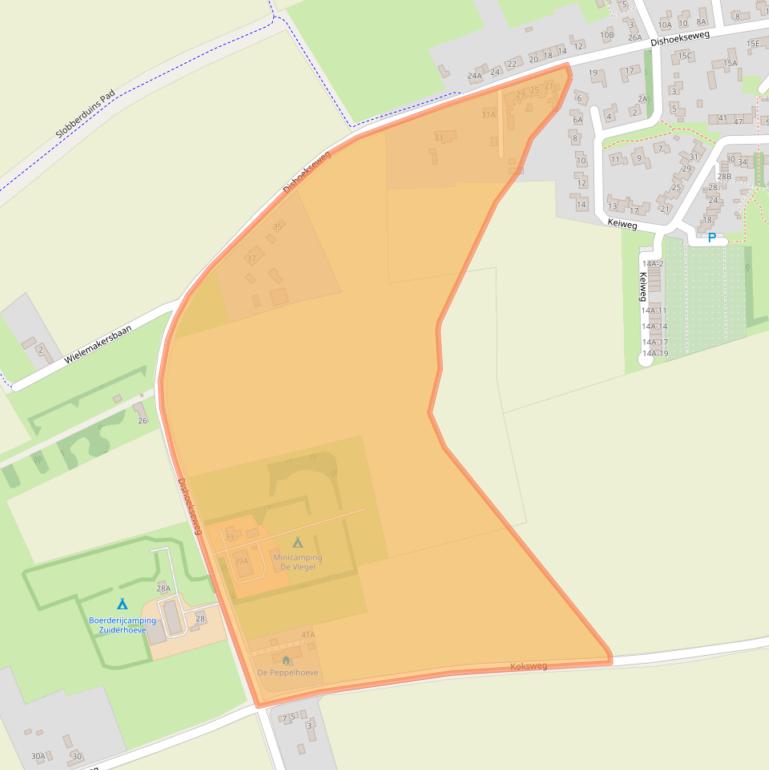 Kaart van postcodegebied 4371NB.